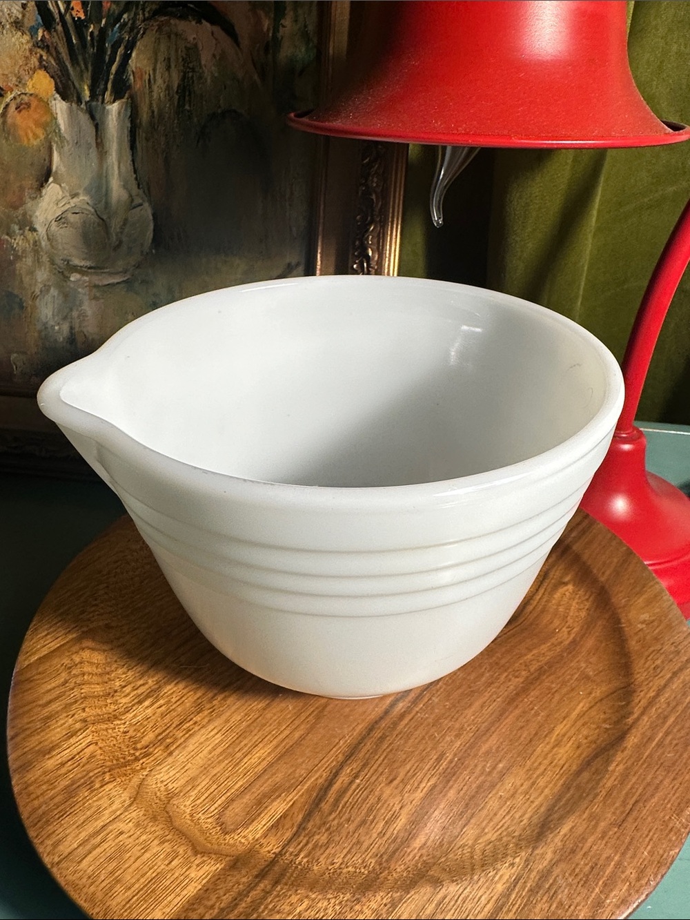Pyrex made in the USA Hamilton beach mixing bowl